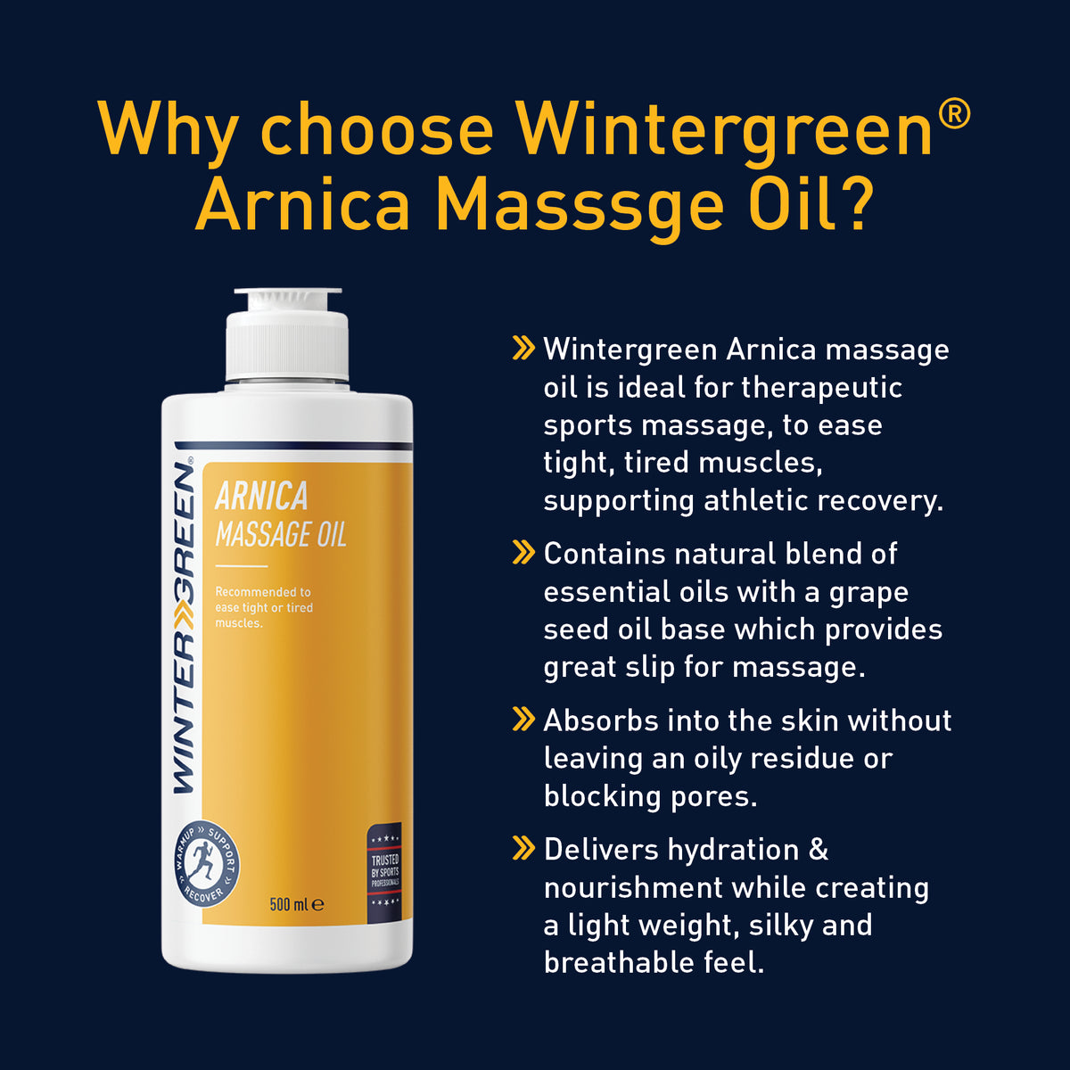 Arnica Oil 500ml