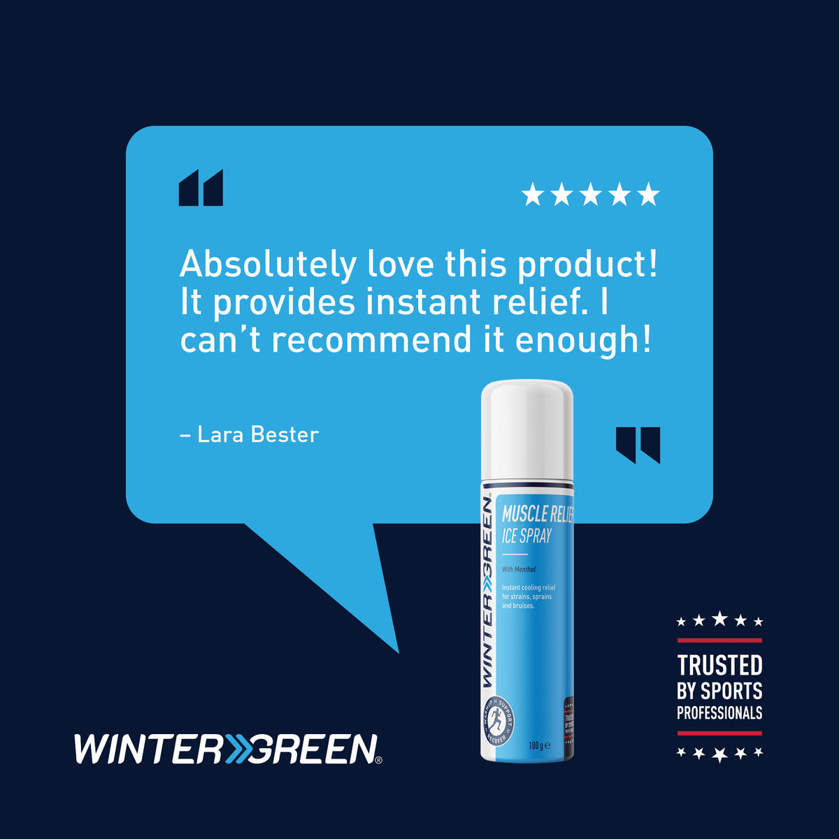 Muscle Relief Ice Spray